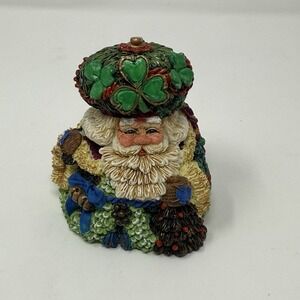 Crinkle Claus Blarney Stone Irish Santa Figurine St.Patrick's Gift Christmas New